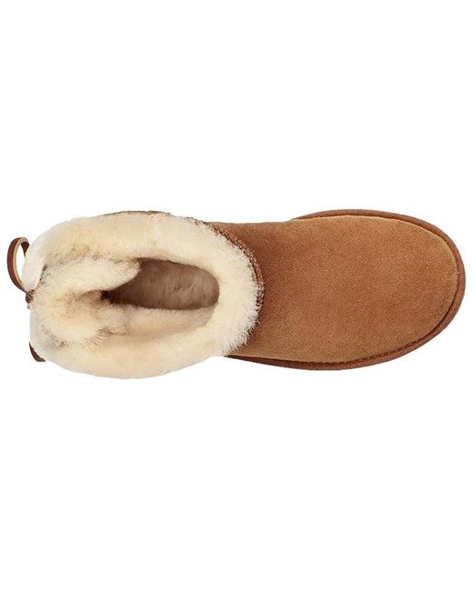 Ugg Brown (Wmns) Classic Dudble Bow Mini
