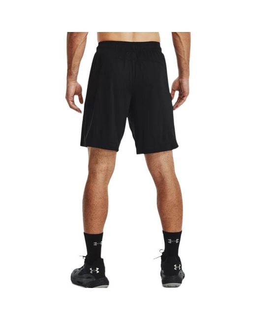Under Armour Black Baseline 10 Inch Shorts for men