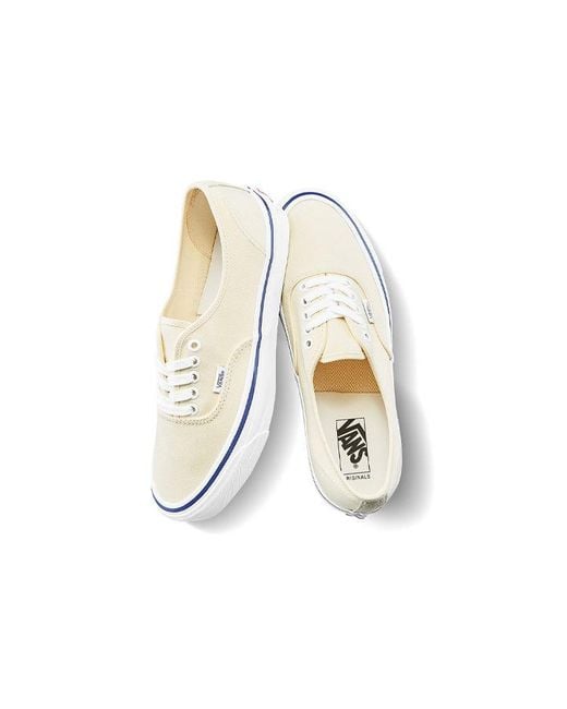 Vans White Og Authentic Lx 'Classic' for men