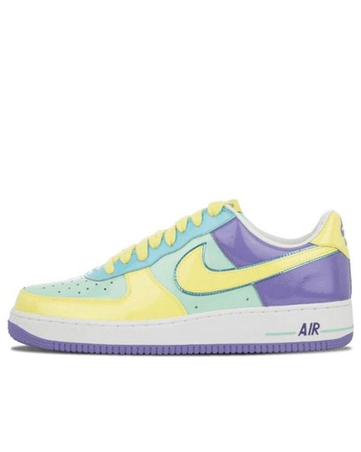 Nike Blue Air Force 1 Premium 'Easter Egg' for men
