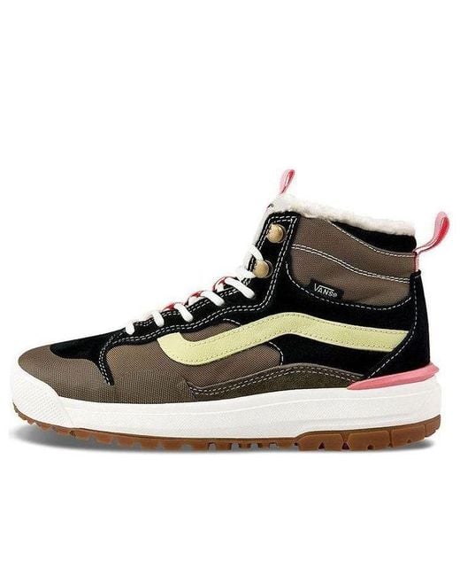 Vans Black Ultrarange Exo Hi Mte for men