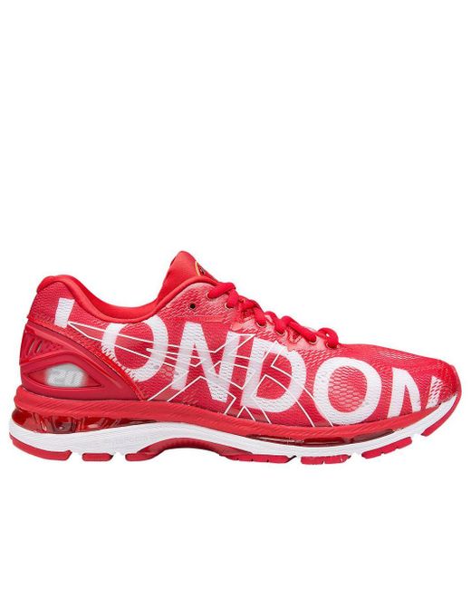 Asics Red Gel-Nimbus 20 'London' for men