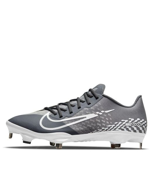 Nike Gray React Vapor Ultrafly Elite 4 'Light Smoke' for men