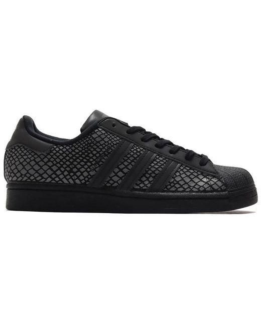 Adidas Black X Atmos Superstar 'R-Snk' for men