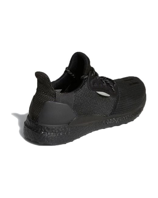 Adidas Black X Pharrell Solar Hu Glide Prd 'Core' for men