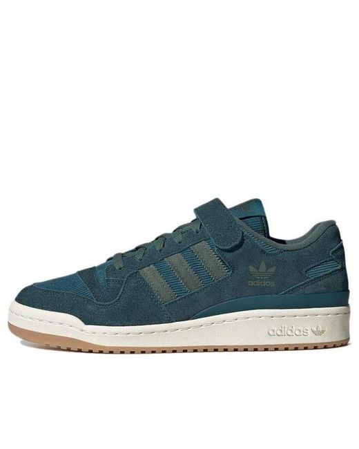 Adidas Blue Originals Forum 84 Low Corduroy Forest for men