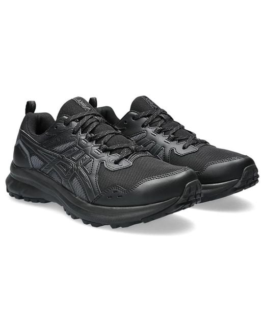 Asics Black Trail Scout 3 'Triple' for men