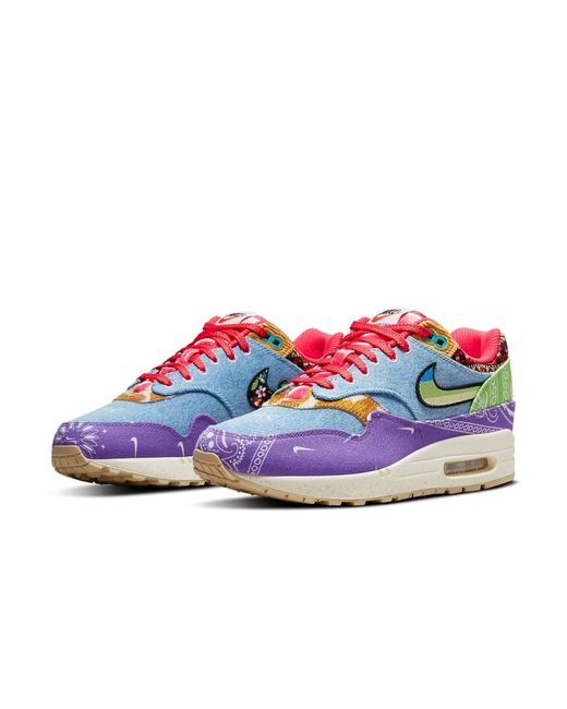 Nike Blue X Concepts Air Max 1 'Fuchsia' for men