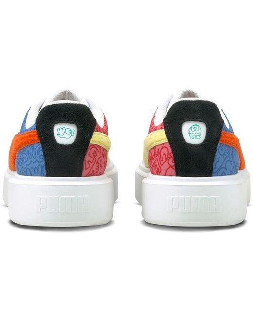 PUMA Blue (Wmns) Mr. Doodle X Oslo Maja 'Ultramarine American Beauty'