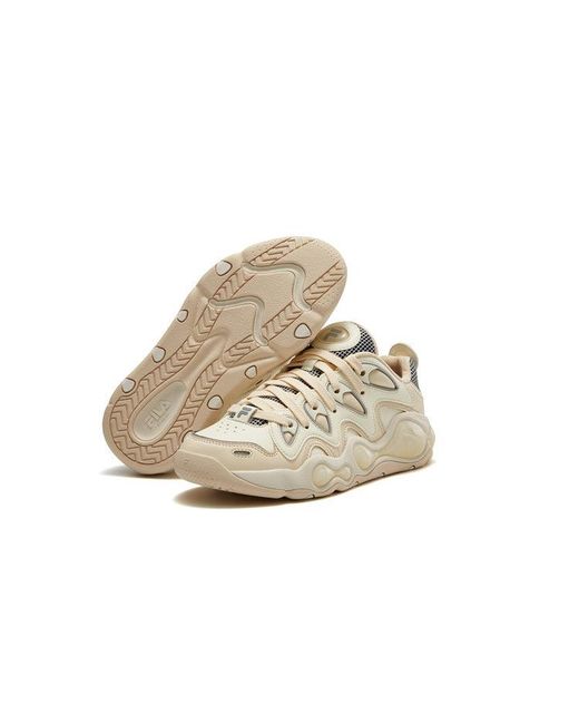 Fila White X Mitchellness Vertical