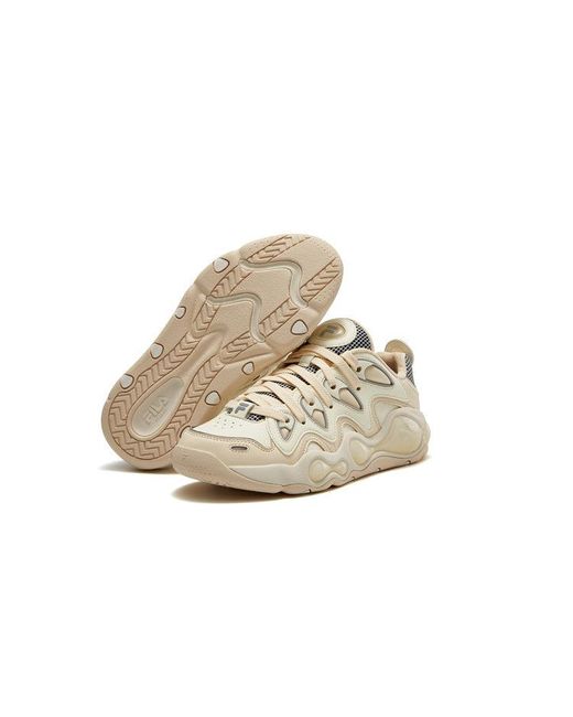 Fila White X Mitchellness Vertical