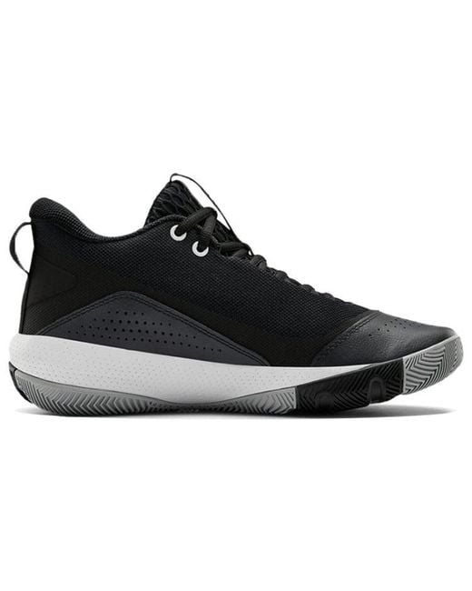 Under Armour Black Sc 3Zer0 Iv Low-Top for men