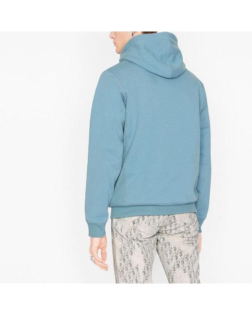 Dior Blue X Peter Doig Crossover Fw21 Cotton Fleece Material for men
