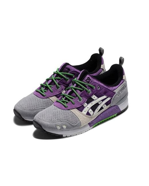 Asics Purple X Atmos X Sneaker Freaker Gel-Lyte 3 'Alley Cats' for men