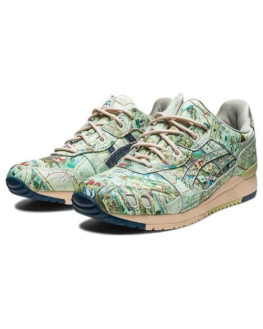 Asics Blue X Atmos Gel-Lyte 3 Og 'Aged Map' for men