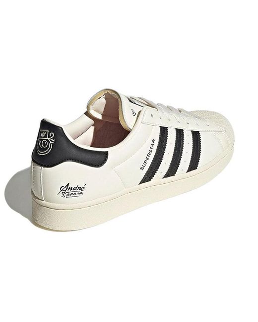 Adidas White Superstar 'Andr Saraiva Chalk' for men