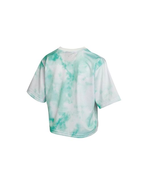 Nike Blue (Wmns) Sportswear Icon Clash Printing Round-Neck