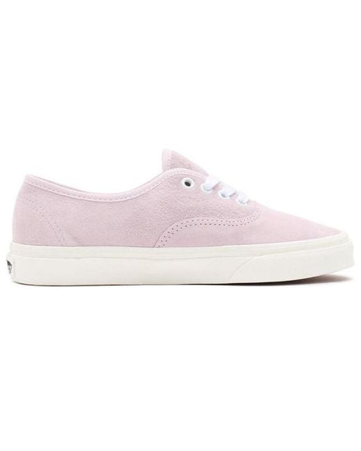 Vans Pink Authentic Suede for men