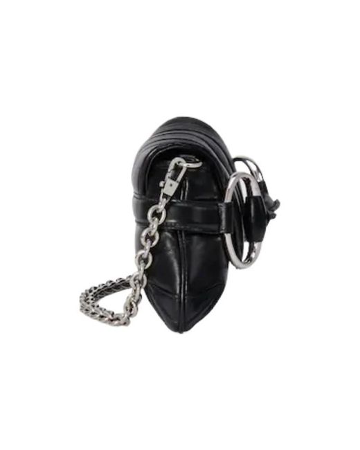 Gucci Black Gucci Horsebit Chain Small Shoulder Bag