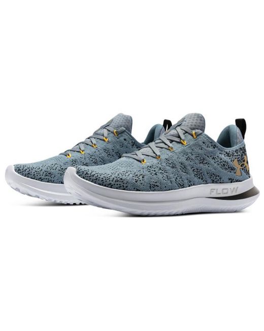 Under Armour Blue Flow Velociti 3 Granite Tahoe' for men