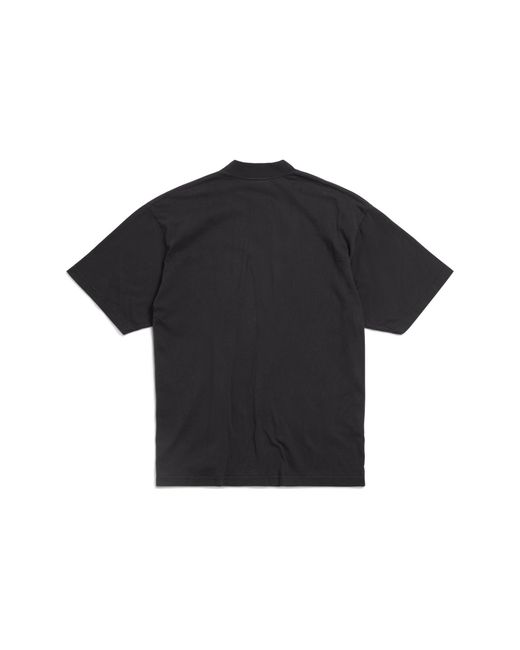 Balenciaga Black Political Stencil T-Shirt for men