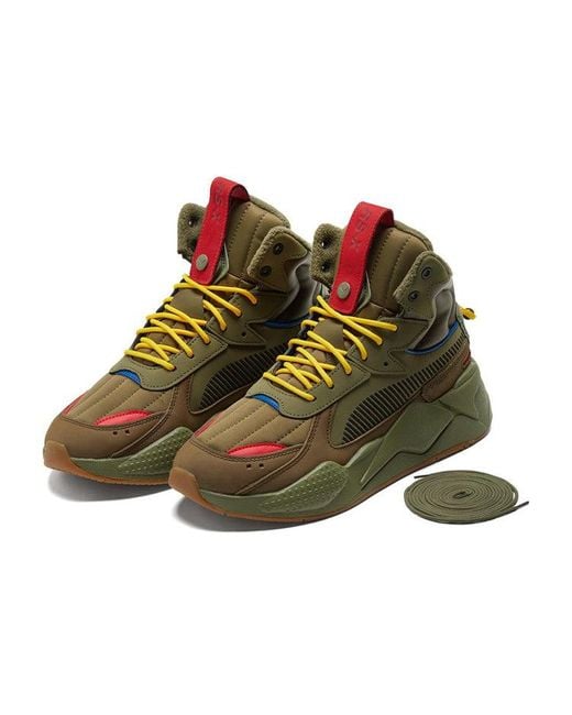 PUMA Green Rs-X Mid C Militia Wtr for men