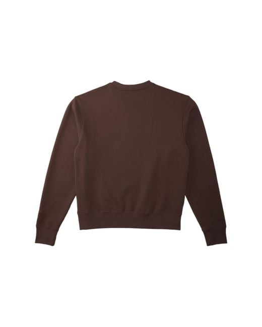 Adidas Originals X Pharrell Williams Crossover Casual Breathable Solid Color Round Neck Pullover Long Sleeves Brown for men