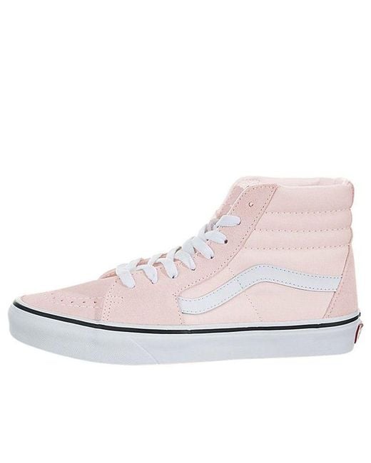 Vans White Sk8-Hi 'Blushing' for men