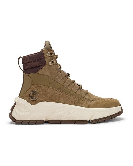 Timberland Brown Turbo Sneaker Boots for men