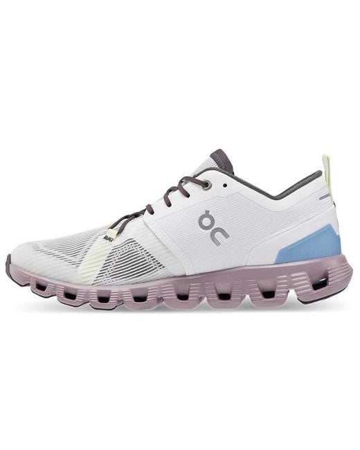 On Shoes White (Wmns) Cloud X 3 Shift Heron'