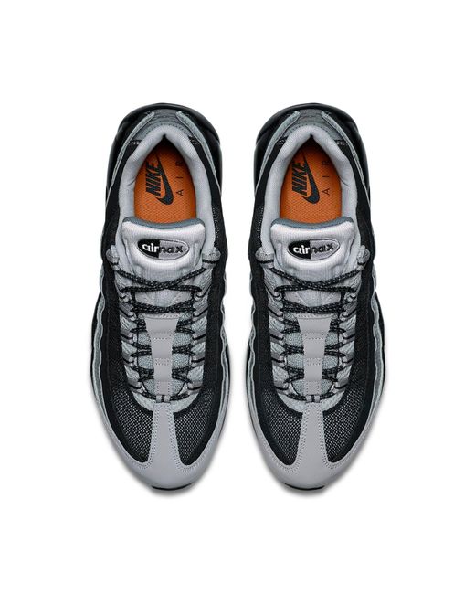 Nike Black Air Max 95 Essential 'Wolf' for men