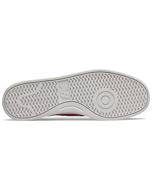 New Balance Red Crt300V3 Series Retro Skateboarding Shoes for men