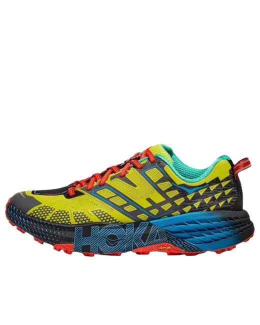 Hoka One One Blue Speedgoat 2 'Citrus' for men