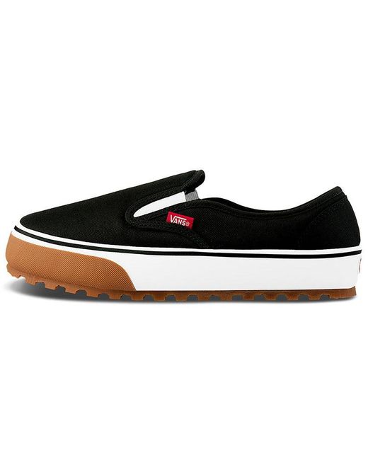 Vans Black Snow Lodge Slippre Mte for men