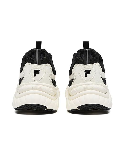 Fila White Running Shoes Retro' for men