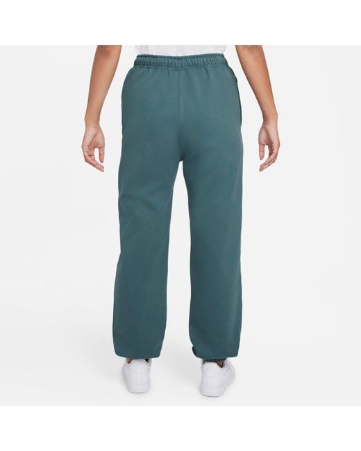 Nike Blue (Wmns) Solo Swoosh Sweatpants