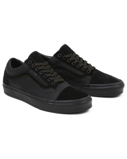 Vans Black Old Skool Buty Patchwork for men