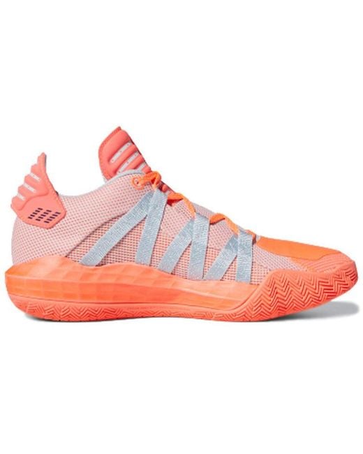Adidas Orange Dame 6 'Signal Coral' for men