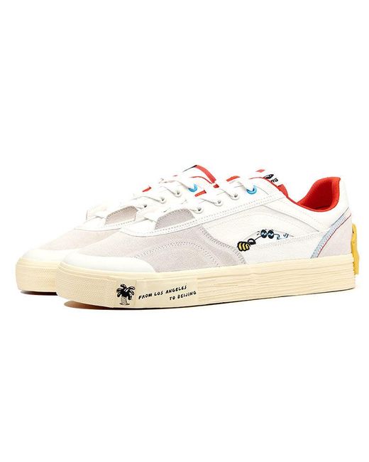 Li-ning White Steven Harrington X Ollie Skate Shoes for men
