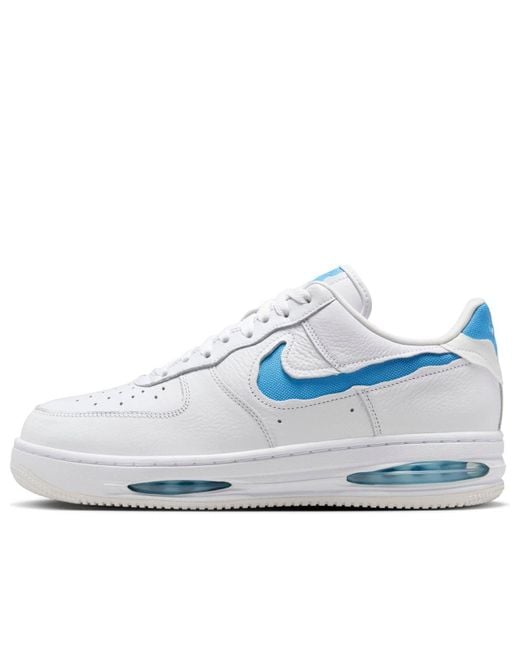Nike Blue Air Force 1 Low Evo University' for men