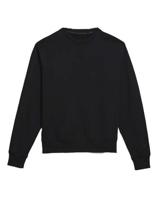 Adidas Black Originals X Philip Dong Joint Name Round Neck