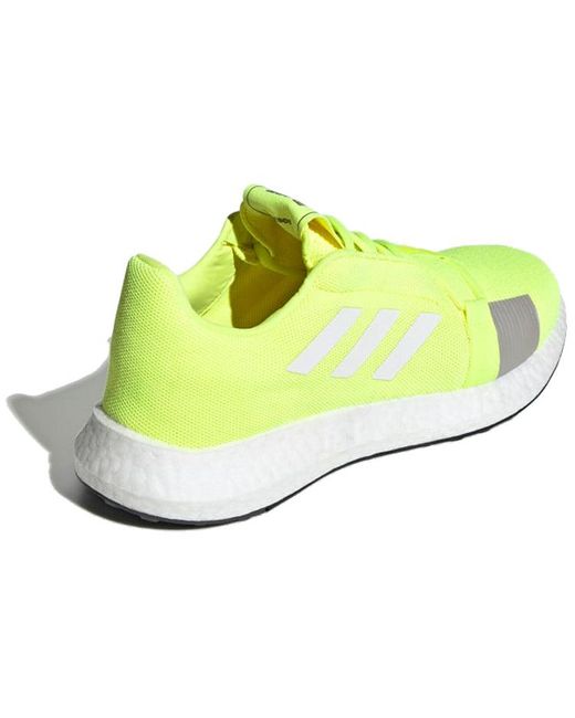Adidas Yellow Senseboost Go 'Solar' for men
