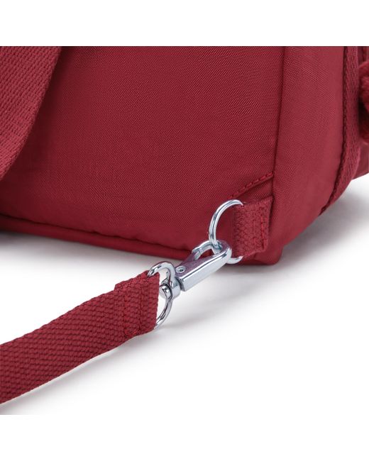 Kipling Red Backpack Firefly Up Funky Small
