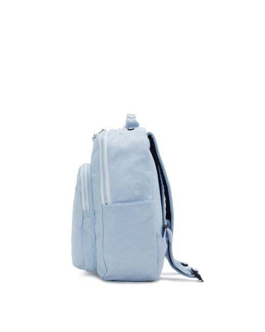 Kipling Blue Backpack Seoul S Frost Bl Small