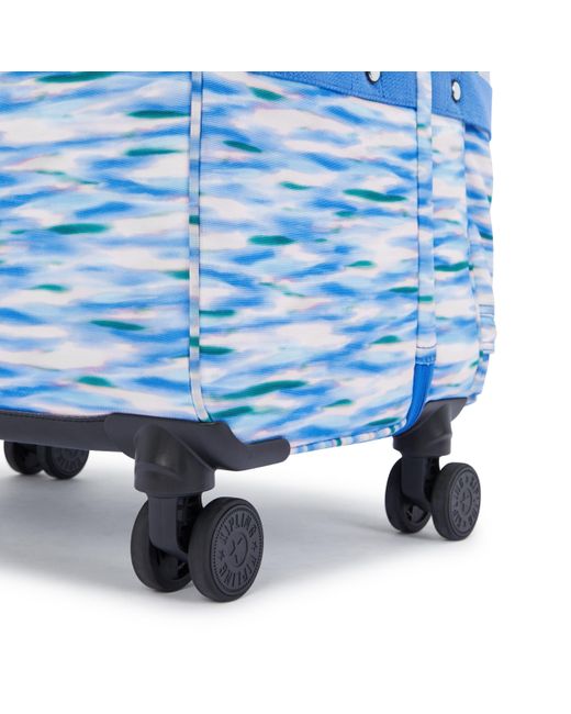 Kipling Blue Spontaneous Large Rolling Luggage