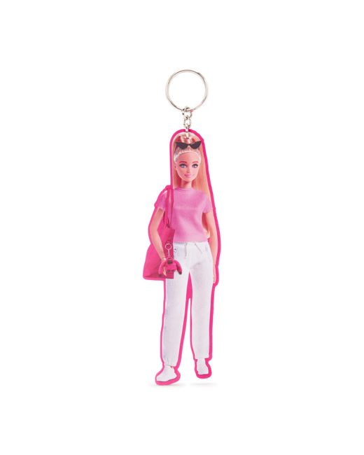 Kipling Pink Monkey/keyhanger Barbie Charm Power Small