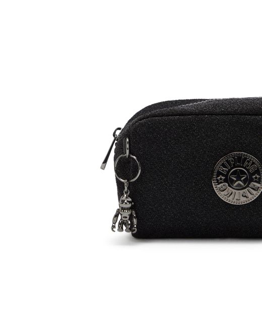 Kipling Black Pouch Gleam Going Out Medium 100% Polyester