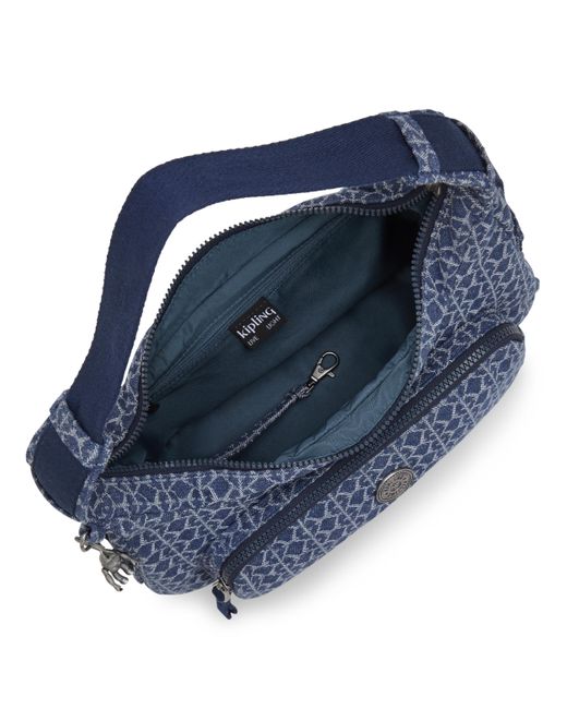 Kipling Blue Shoulder Bag Karis S Light Denim Jq Small