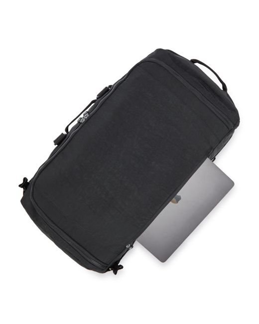 Kipling Gray Weekend Bag Jonis M Noir Medium