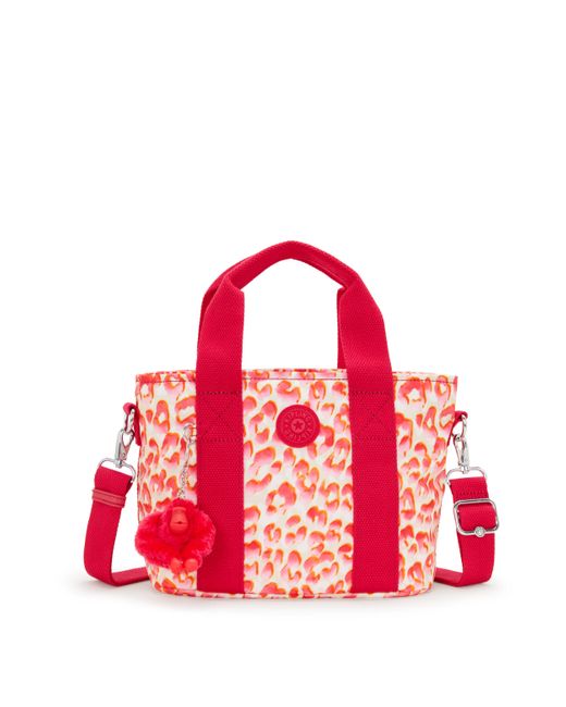 Kipling Red Minta Printed Shoulder Bag